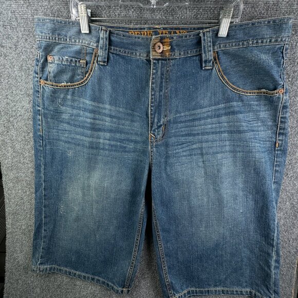Pepe Jeans London Men Size 40 Y2K Denim Jean Shorts Jorts Adult Urban Cotton 42 - Picture 1 of 15